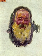 Selbstbildnis nach Monet